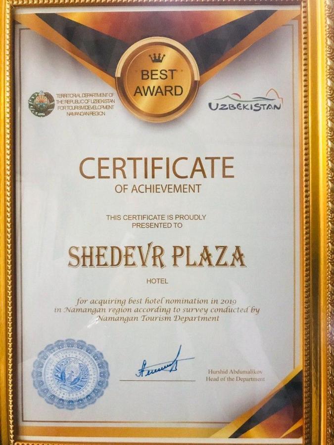 Shedevr Plaza Hotel นามางกาน ภายนอก รูปภาพ